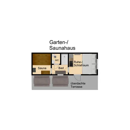 Forsthaus Trabronn | Sauna | Eingezaeunt | Grillplatz